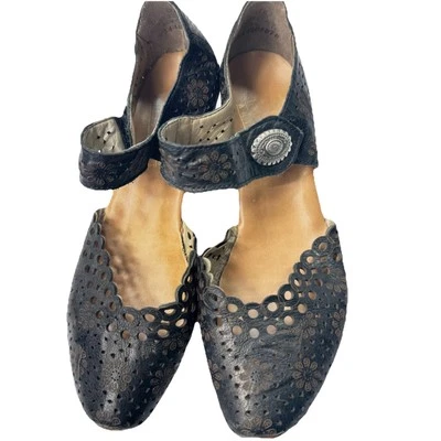 Rieker Women Size 5.5M EUR 36 Heeled Mary Jane Shoe Eyelet Breathable Earthy - Image 1 of 4
