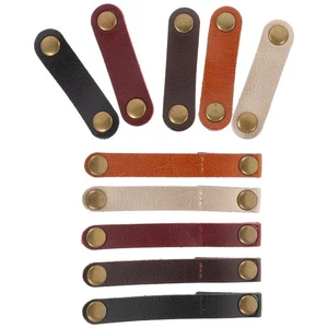 10 Pcs Cable Straps Tie Cord Wire Holder Wraps Organizer - Afbeelding 1 van 12