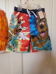 Boys 5/6 Scooby Doo Swim Shorts - Picture 1 of 2