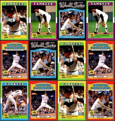 Lote de cartas Upper Deck década 1970 New York Yankees (58) - GOING, GOING... CASI... Foto 1 de 4