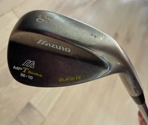 Mizuno MP T Series Negro NI Sand Wedge SW 56 10 Dynamic Gold Wedge Acero Derecha Golf - Imagen 1 de 5