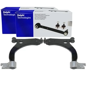 2X DELPHI QUERLENKER VORNE BEIDSEITIG PASSEND FÜR FORD FIESTA 5 MK5 JH - Bild 1 von 4