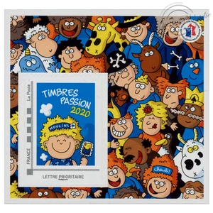 FRANCE BLOC FFAP N°18 "TIMBRE PASSION 2020" TIMBRE AUTOADHÉSIF - Picture 1 of 1