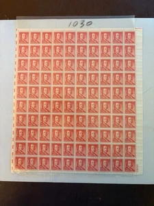 US Stamp sheet -1030 - Benjamin Franklin  - comb. shipping! - Picture 1 of 1