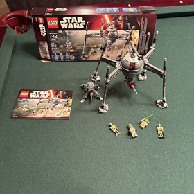 LEGO Star Wars: Homing Spider Droid 75142 100% Complete w/ Figs, Manual & Box