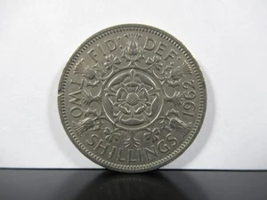 United Kingdom 2 Shillings 1962 Coin A0705 - Picture 1 of 2