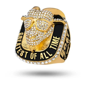 Anillo de campeonato Blinged Out GOAT - Imagen 1 de 7