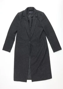 Marks and Spencer Men’s Grey Wool Blend Limited Edition Overcoat Size 36 - Picture 1 of 12