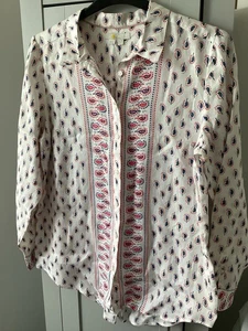 BODEN LADIES LINEN SHIRT SIZE 14 - Picture 1 of 3