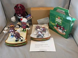 Vintage 1980er The California Raisins Spielzeug Lot 2 Sandwich Bühnen, Figuren & Plüsch - Bild 1 von 23