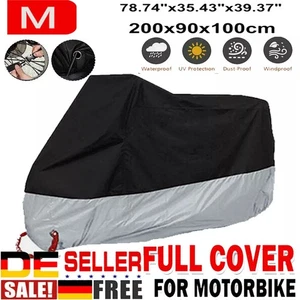 2025 Motorrad Motorrad Roller Moped Abdeckung Staub UV Wasserdicht Regenschutz - Bild 1 von 12