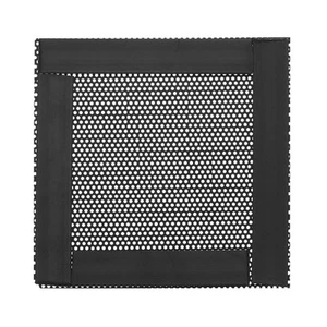 5PCS PC Dust Filter 70x70mm PVC Computer Case Cooler Mesh Cover Fan Grills Black - Afbeelding 1 van 5