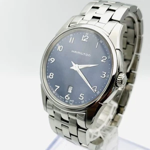 Reloj Pulsera Hombre Hamilton Jazzmaster H385110 Fecha Analógico Cuarzo Artículo de Trabajo - Imagen 1 de 8