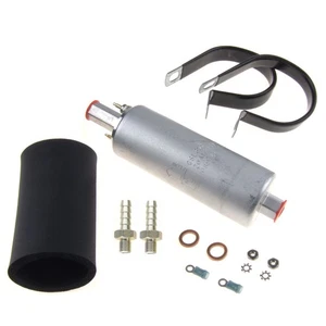 BOMBA DE COMBUSTIBLE EXTERNA EN LÍNEA GENUINA WALBRO/TI 255LPH GSL392 + Kit de instalación - Imagen 1 de 5