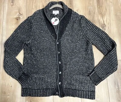 Rag & Bone Sweater Men’s Neiman Marcus Target Cardigan Wool Shawl Collar XXL NEW - Image 1 of 4