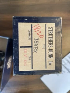 NEW STRUTHERS-DUNN 18XBX COIL, 120V 60HZ - Picture 1 of 3