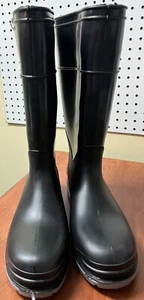 Stivali Dunlop Golia punta liscia con gambo acciaio 100% PVC impermeabile taglia 14 nuovi - Foto 1 di 10