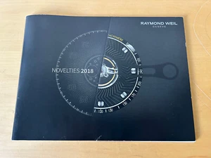 Folleto Booklet - RAYMOND WEIL - Novità 2018 - Orologi Watches - Inglese - Picture 1 of 5