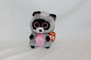 Ty Beanie Boos - Rocco The Raccoon - brand new with tag - Picture 1 of 3