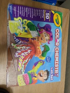NEW! - CRAYOLA - COLOR CHEMISTRY LAB SET - 50 EXPERIMENTS - Picture 1 of 6