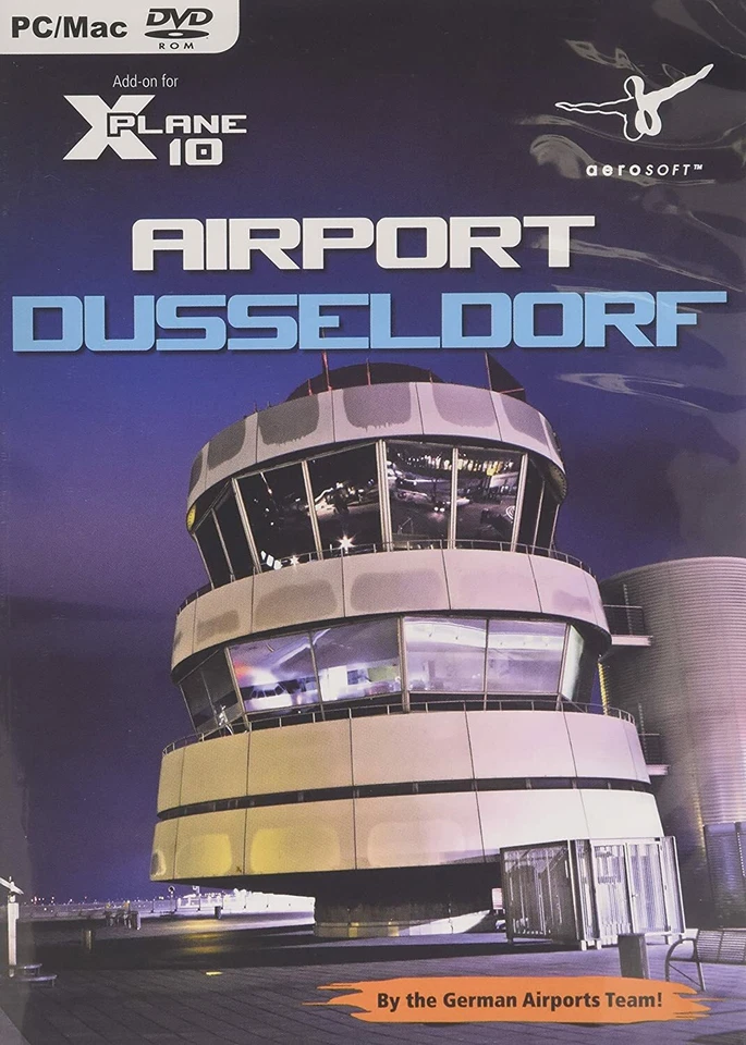 X Plane 10 Airport Dusseldorf Add On Expansion DVD New Sealed In Stock - Image 1 of 1