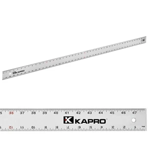 - 308 Straight Edge Ruler - ⅛” and 1/16” Increments - Contractor Grade - with We - Picture 1 of 12