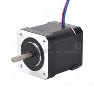 Motor paso a paso Nema17 0,9 grados 46Ncm 2A 42x48mm Full D-cut Φ5mm 4 hilos CNC - Imagen 1 de 6