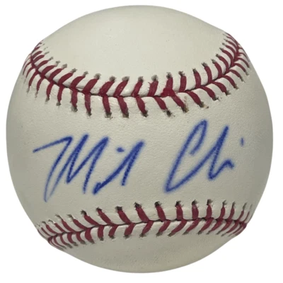 Michael Choice Firmado Autografiado ROMLB Béisbol Texas Rangers Certificado de Autenticidad PSA Foto 1 de 2