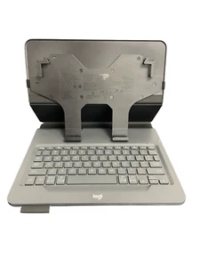 🔥Logitech Universal Tablet Keyboard Folio Wireless Bluetooth Y-R0063 - Grey🔥 - Picture 1 of 2