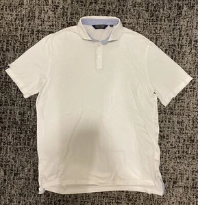 Polo Golf Ralph Lauren Men’s White Polo Shirt Size Large Made In Peru - Picture 1 of 4