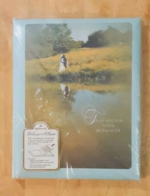 Álbum de invitados con memoria de álbum de boda sello de colección  Foto 1 de 4