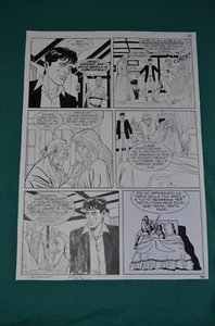 Montanari & Grassani Original Comic Art Tavola Originale #66 Maxi Dylan Dog #13 - Picture 1 of 1