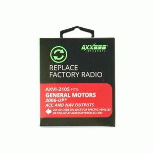 Interfaz de repuesto de radio estéreo para automóvil Axxess AXXESS AXVI-2105 mercado de accesorios GM camiones - Imagen 1 de 2