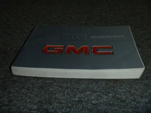 2000 GMC Sierra 1500 SL SLE 5.3L V8 Owner Operator Manual User Guide xz - Bild 1 von 1