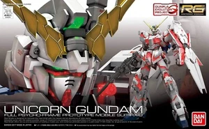 BANDAI 1:144 RG UNICORN GUNDAM RX-0 PLASTIC MODEL KIT GUNPLA REAL GRADE - Picture 1 of 8