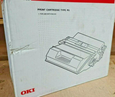 Genuine Original OKI 09004058 Toner Black Toner CT350213 Genuine Type M1 B6100  - Image 1 of 4