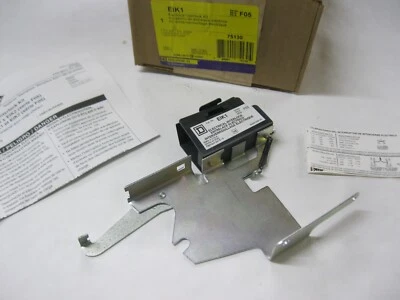 ENCLAVAMIENTO ELÉCTRICO CUADRADO D SCHNEIDER EIK1 F05 1 NO, 1 CONTACTOS NC 30A-200A Foto 1 de 3