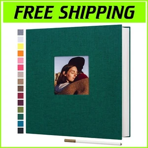 Classic Large Photo Album - 80 Blank Pages for Weddings, Birthdays, and more - Picture 1 of 8