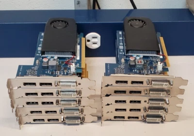 Lote de 10 EVGA Nvidia GeForce GT 630 1GB DDR3 Foto 1 de 2