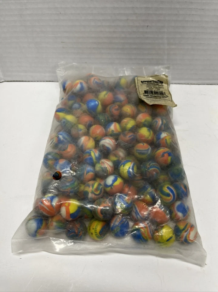 Oriental Trading Swirl Mini Bouncing Ball Assortment - Toys - 144 Pieces - Image 1 of 3
