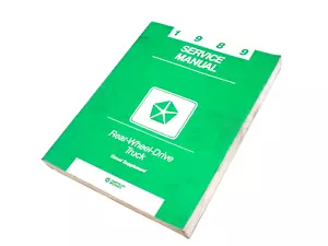 1989 DODGE TRUCK DIESEL SUPPLEMENT SERVICE SHOP REPAIR MANUAL SET - Picture 1 of 4
