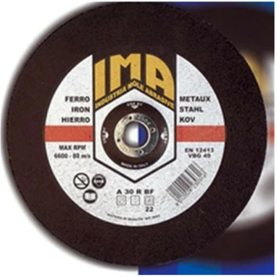 ITAP DISCO ABRASIVO PER TRONCATRICE TAGLIO FERRO METALLO mm 300x2,8x25,4 IMA ABRASIVI