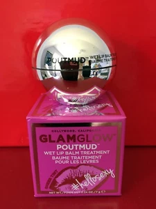 Tinte bálsamo labial húmedo GLAMGLOW POUTMUD #HELLOSEXY (rosa caliente) 0,24 oz / 7,0 g nuevo en caja - Imagen 1 de 3