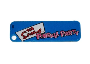 Schlüsselanhänger The Simpson's Flipper Party Promo Kunststoff - Bild 1 von 1