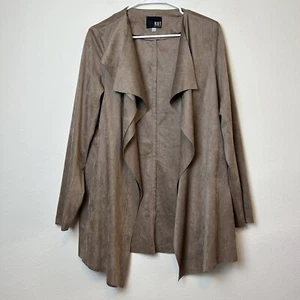 Kut From The Kloth Jacket Women’s Faux Suede Blazer Preppy Academia Lagenlook - Picture 1 of 12