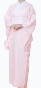 Japanese Women's Traditional Kimono inner under wear Long Naga Juban Pink Sakura - Picture 1 of 3