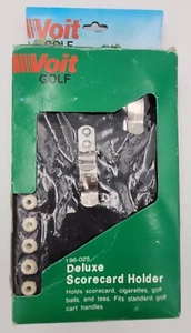 Soporte para tarjeta de puntuación Voit Golf Deluxe se adapta a manijas de carro de golf estándar 196-025 - Nuevo - Imagen 1 de 6