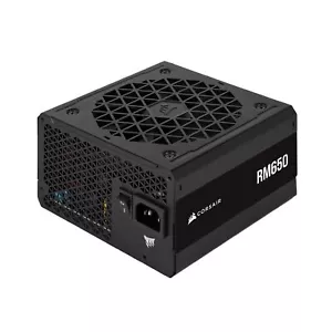 CORSAIR RM650 80 Plus Gold Fully Modular Low-Noise ATX 650 Watts - DAMAGED BOX - Afbeelding 1 van 8