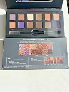 Mally Ageless Eyes Eyeshadow Palette 12 Eyeshadow & Double Ended Brush - Picture 1 of 8
