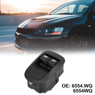 Interruptor de ventana eléctrica Master Driver Side 6554WQ 6554.WQ para Peugeot 206 2000-2008 Foto 1 de 4